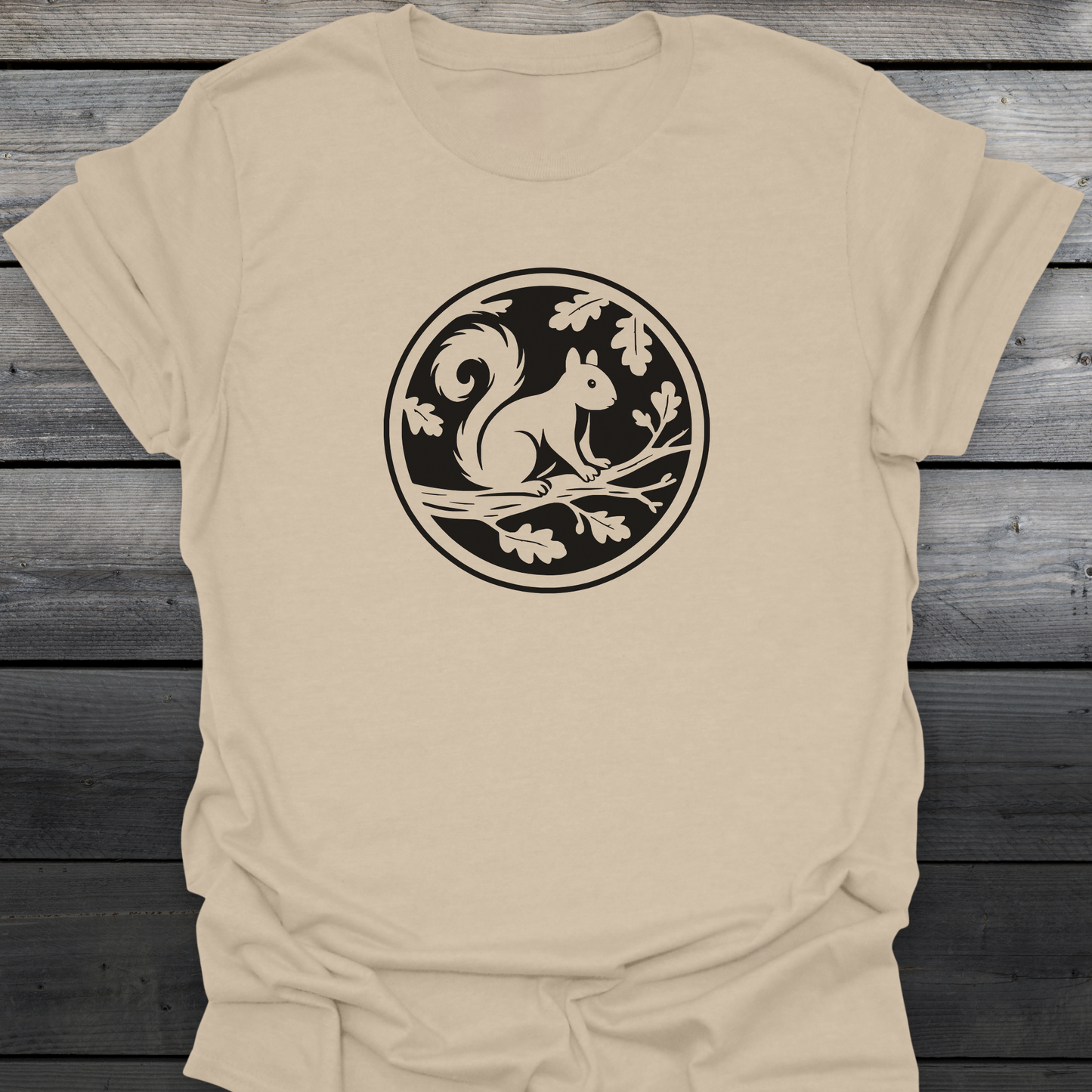 Squirrel On Branch T-Shirt