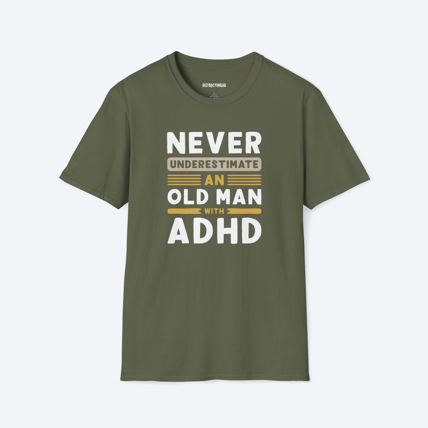 Old Man With ADHD T-Shirt