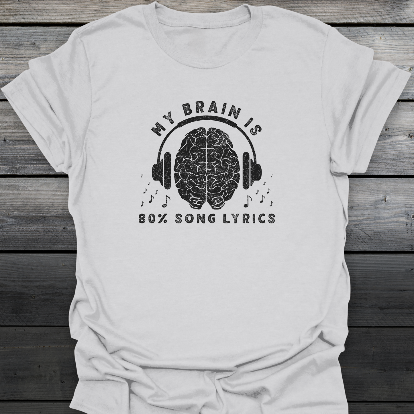 80% Song Lyrics T-Shirt