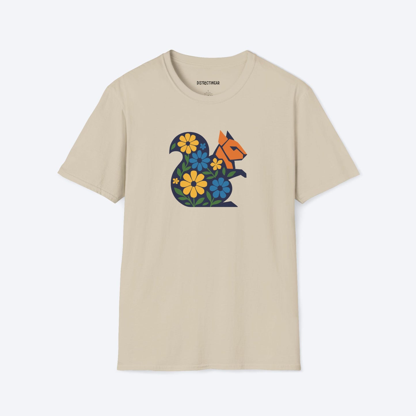 Geometric Squirrel T-Shirt