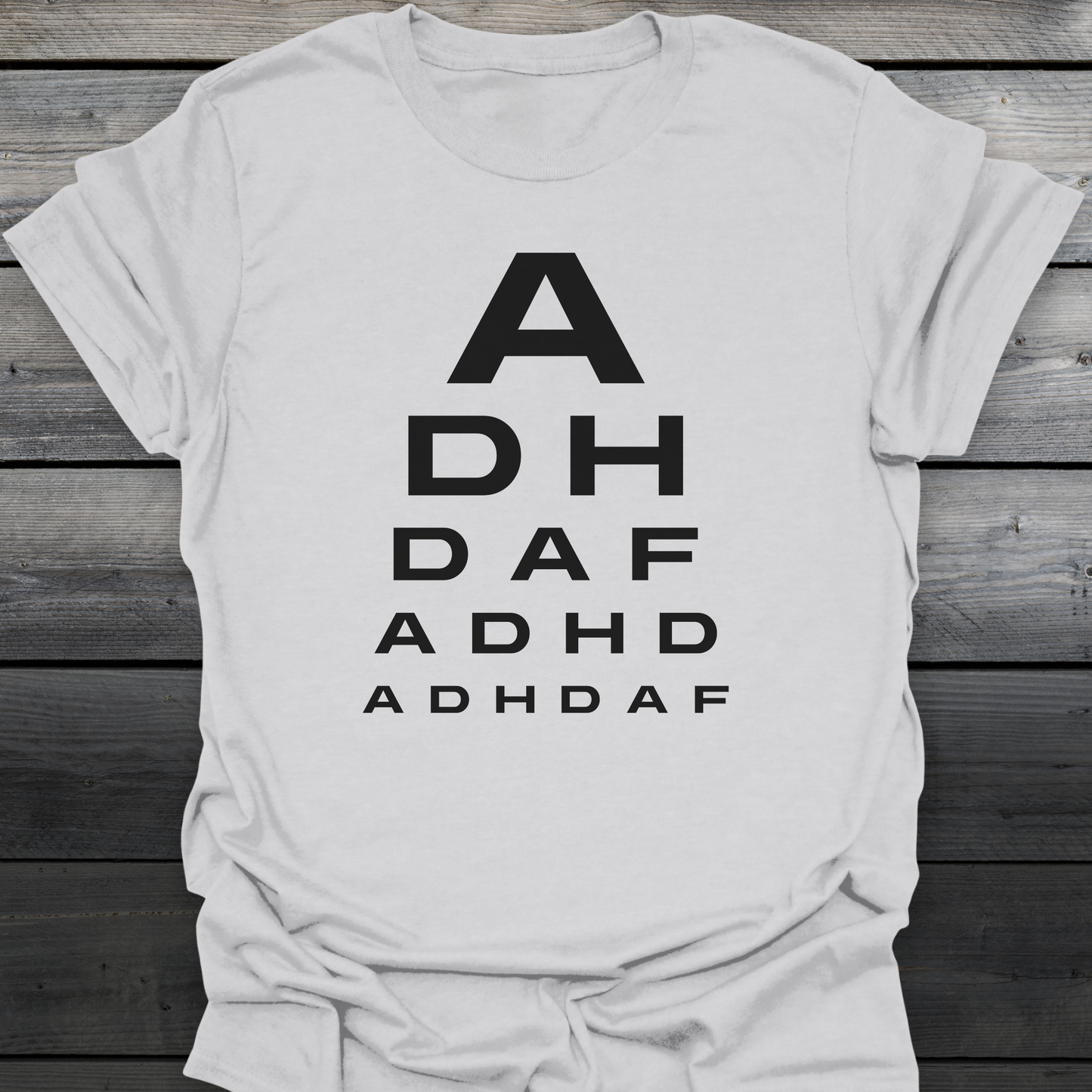 Snellen Chart T-Shirt