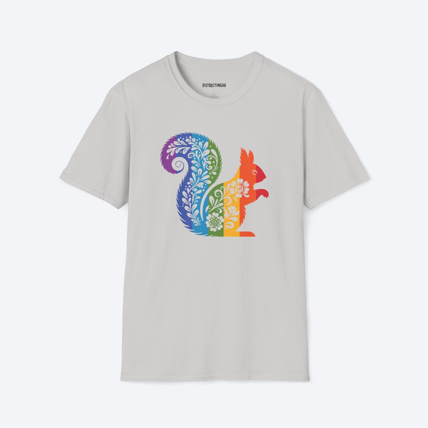 Floral Squirrel T-Shirt