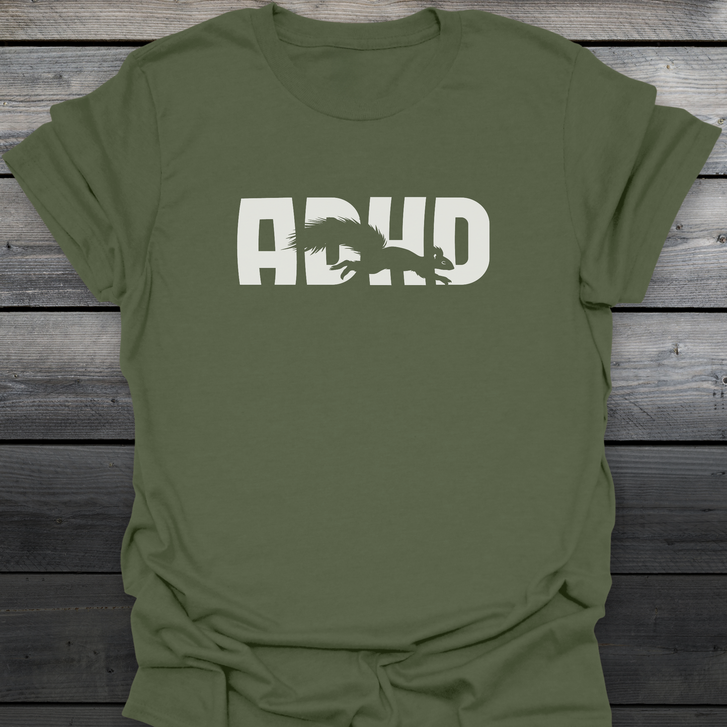 Squirrel Silhouette T-Shirt