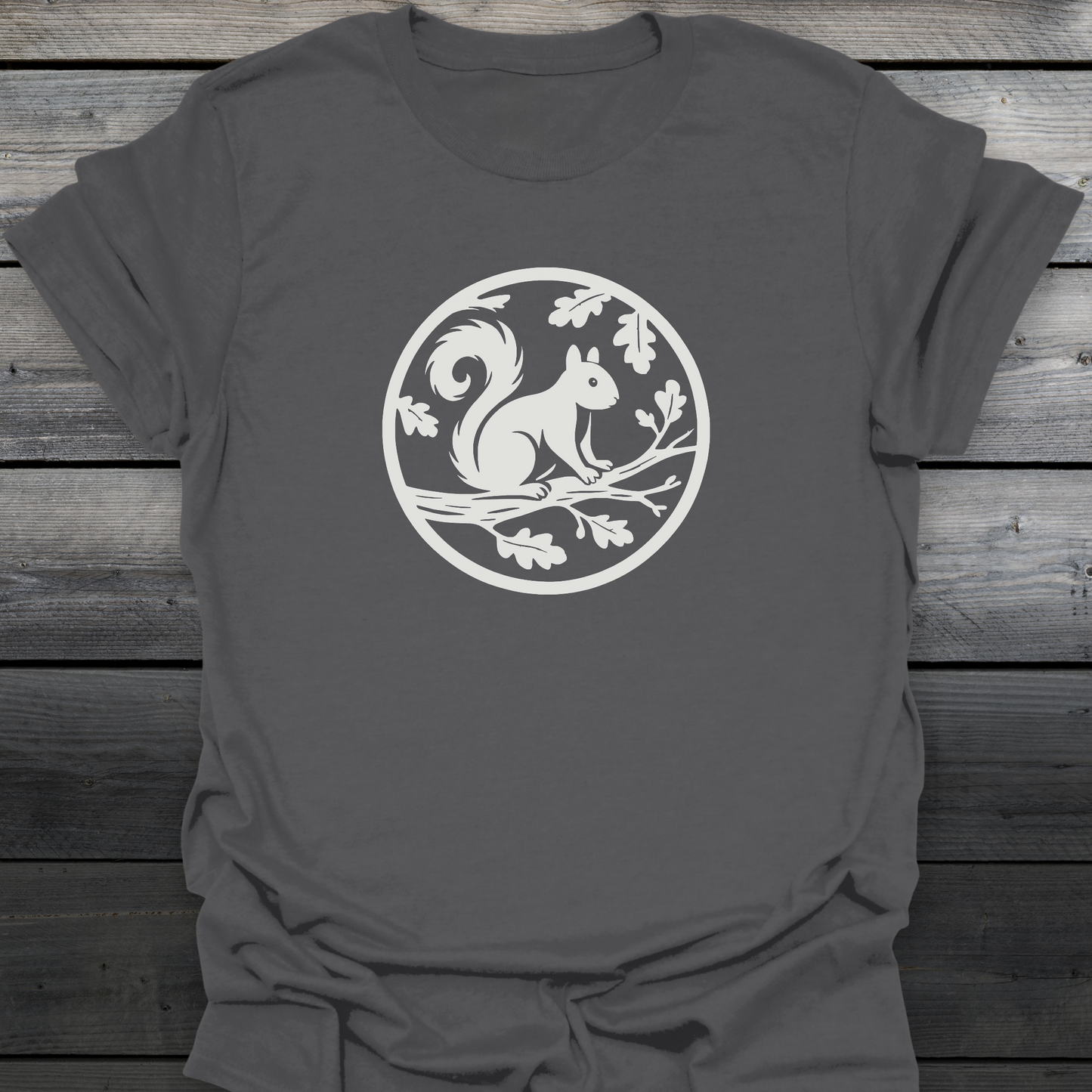 Squirrel On Branch T-Shirt