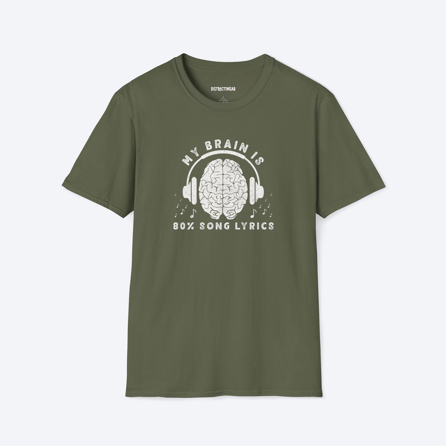 80% Song Lyrics T-Shirt