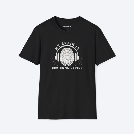 80% Song Lyrics T-Shirt