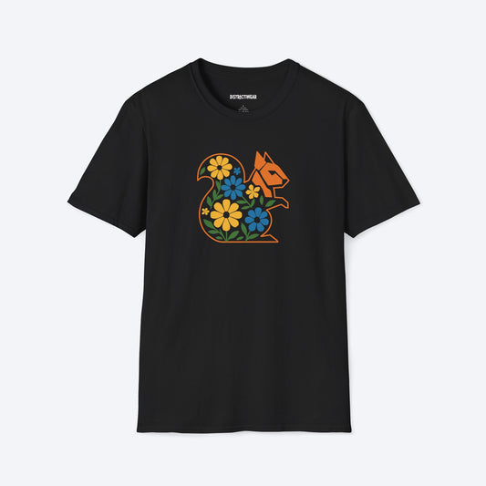 Geometric Squirrel T-Shirt
