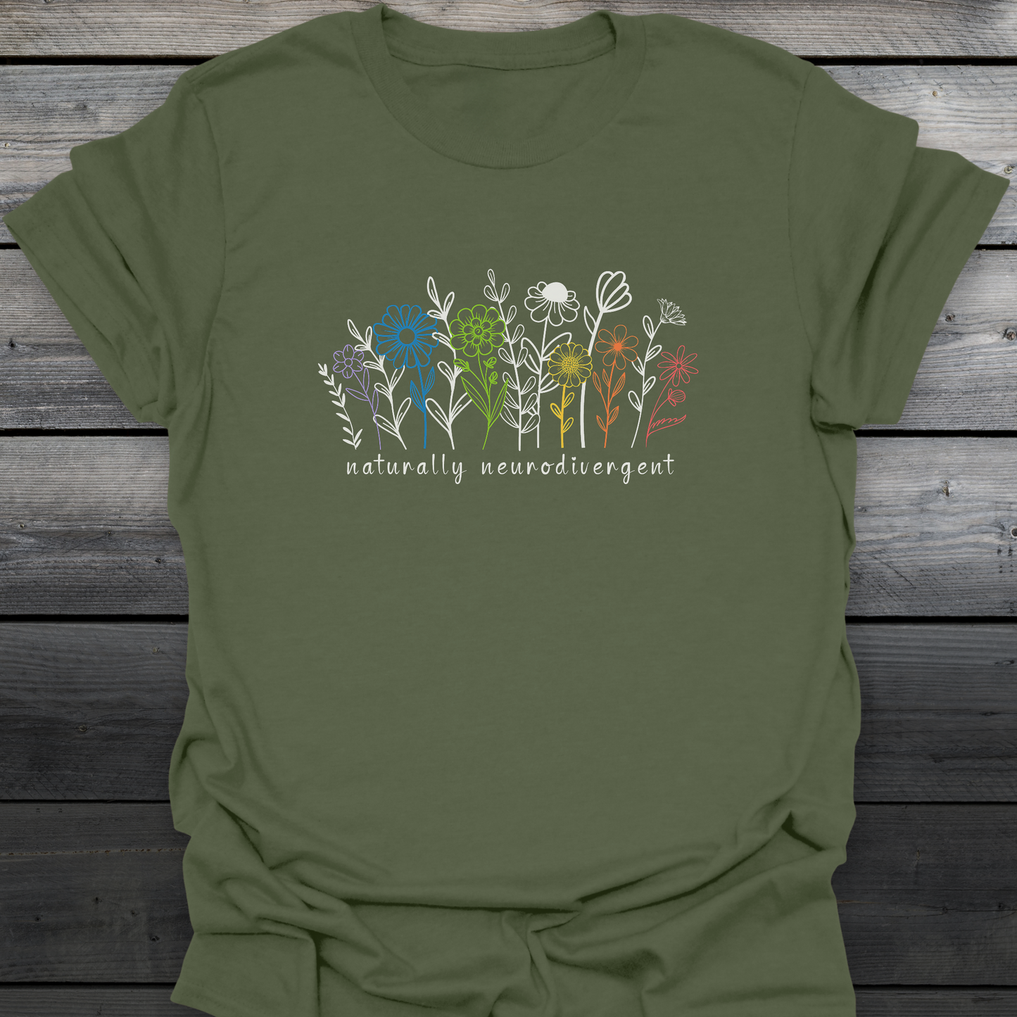 Naturally Neurodivergent T-Shirt