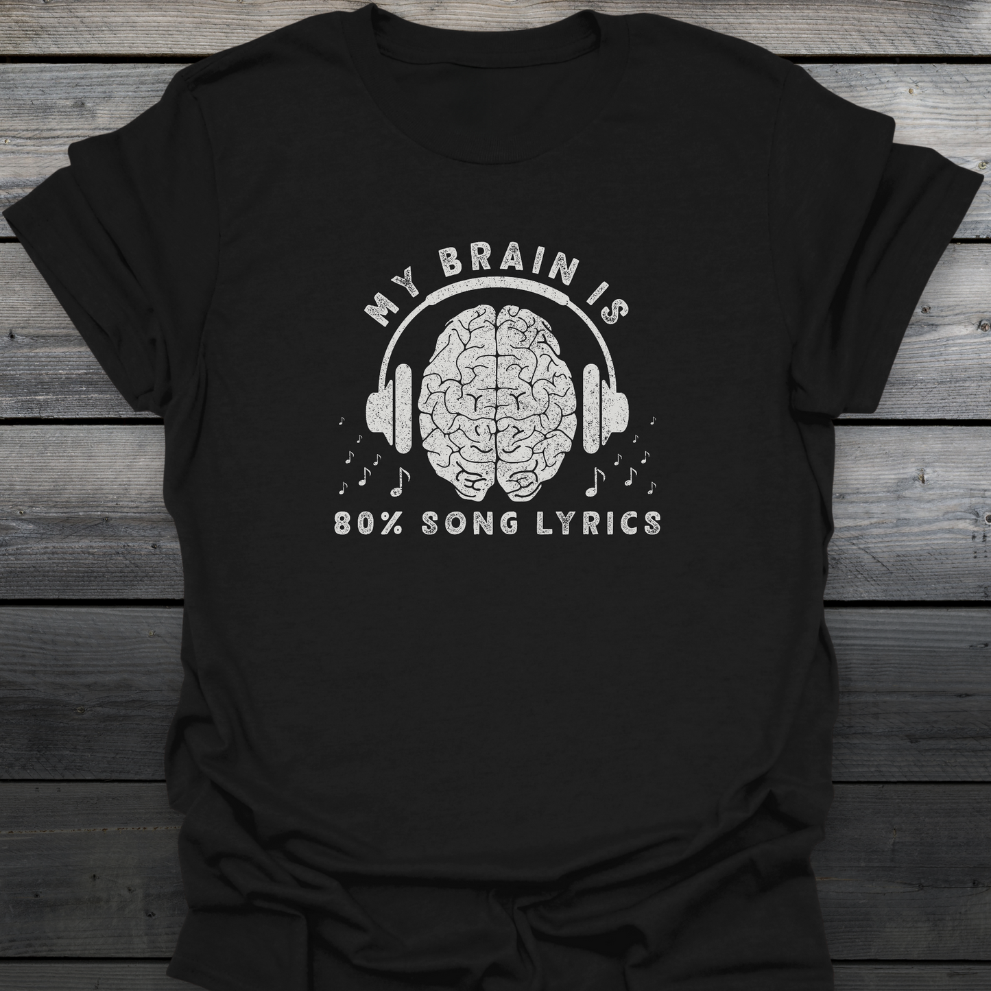 80% Song Lyrics T-Shirt