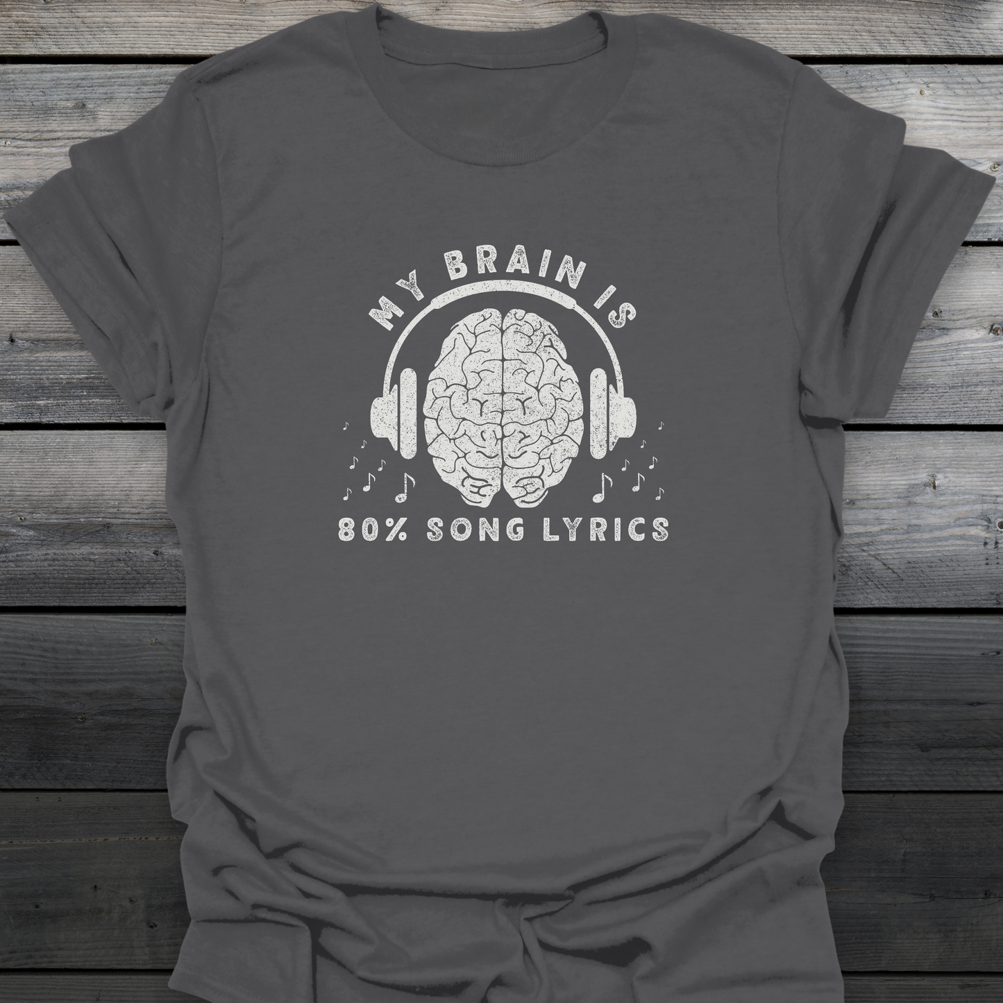 80% Song Lyrics T-Shirt