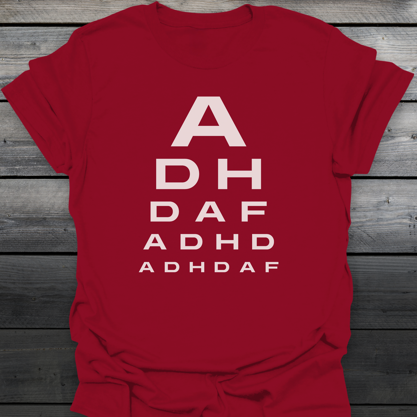 Snellen Chart T-Shirt